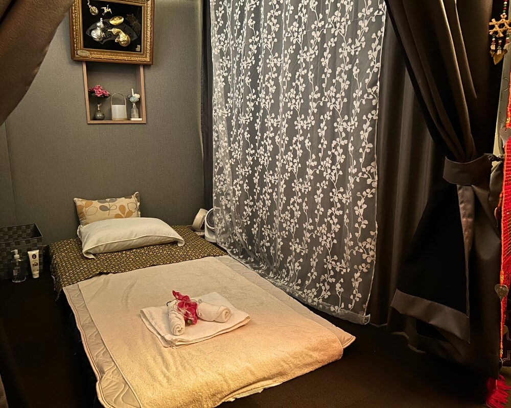 千葉県旭市ハのタイ古式マッサージ・スマイルの施術室