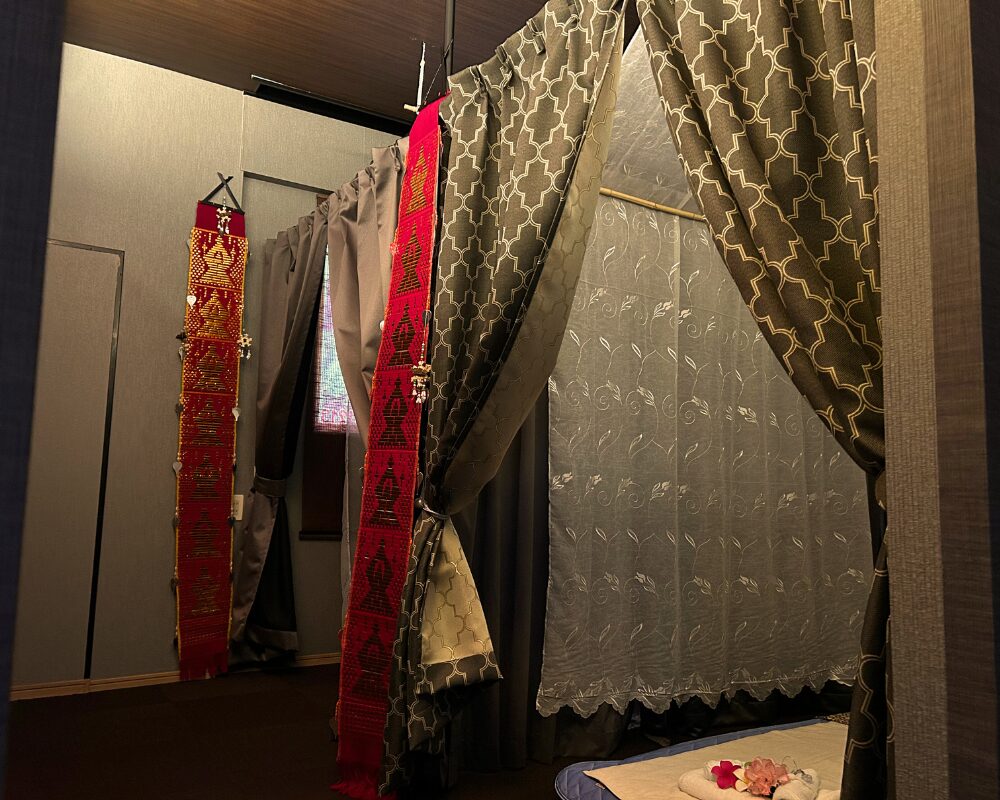 千葉県旭市ハのタイ古式マッサージ・スマイルの店内風景